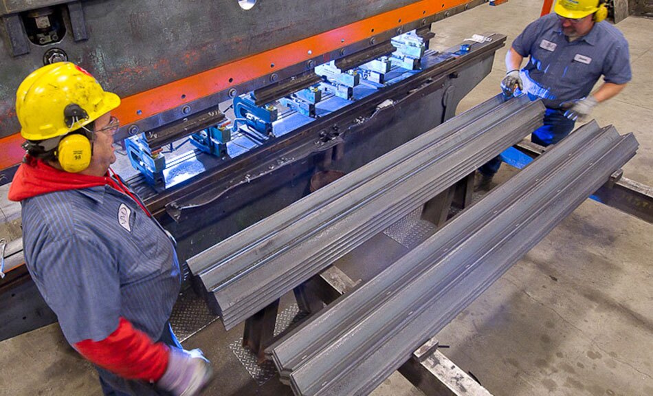 Steel Press Breaking Norfolk Iron and Metal Carbon Steel Provider USA